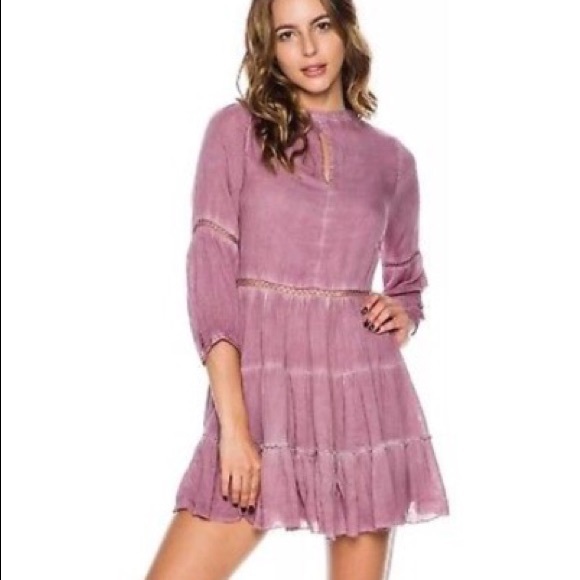 SEA GYPSIES Boho Forever Flounce Dress Size S - Picture 2 of 8